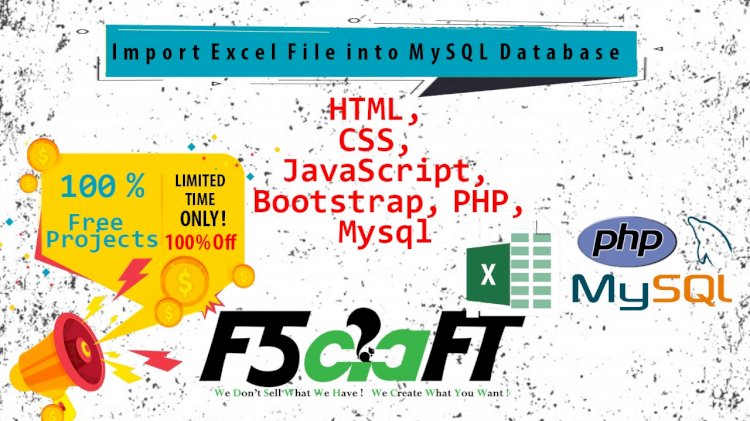 Import Excel File into MySQL Database using PHP